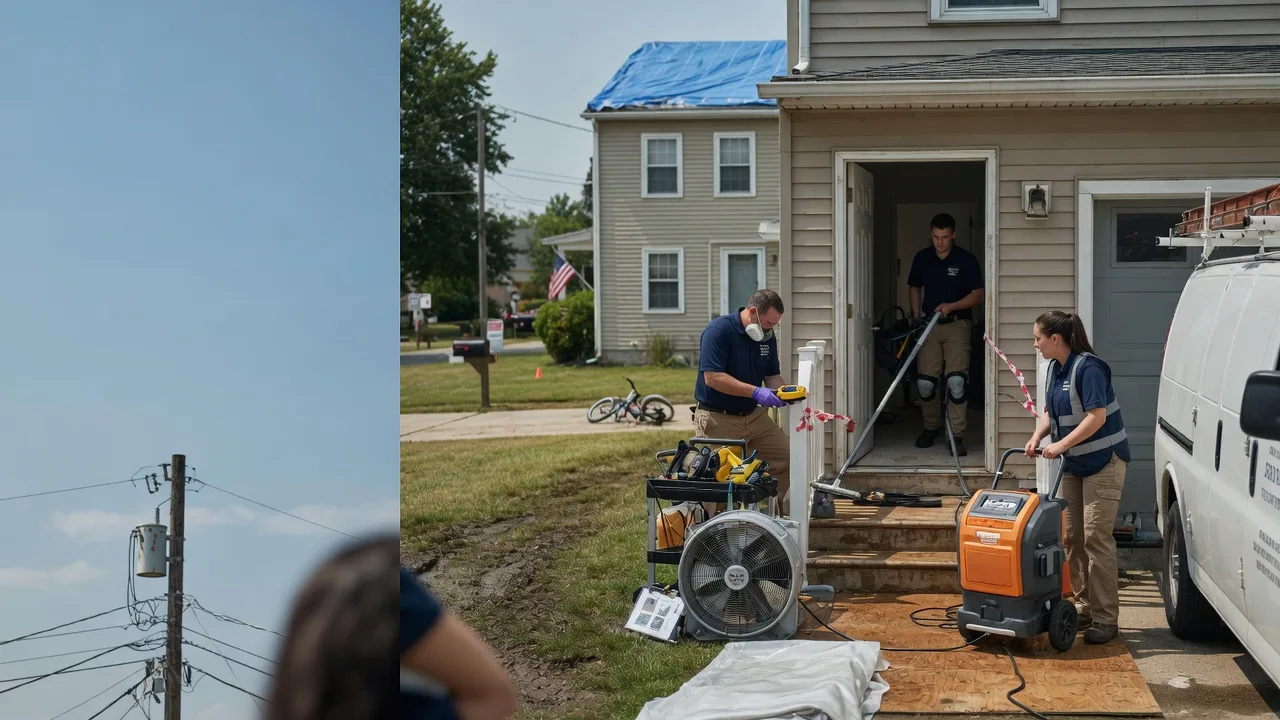 Water Damage Repair in Concord, IL near me